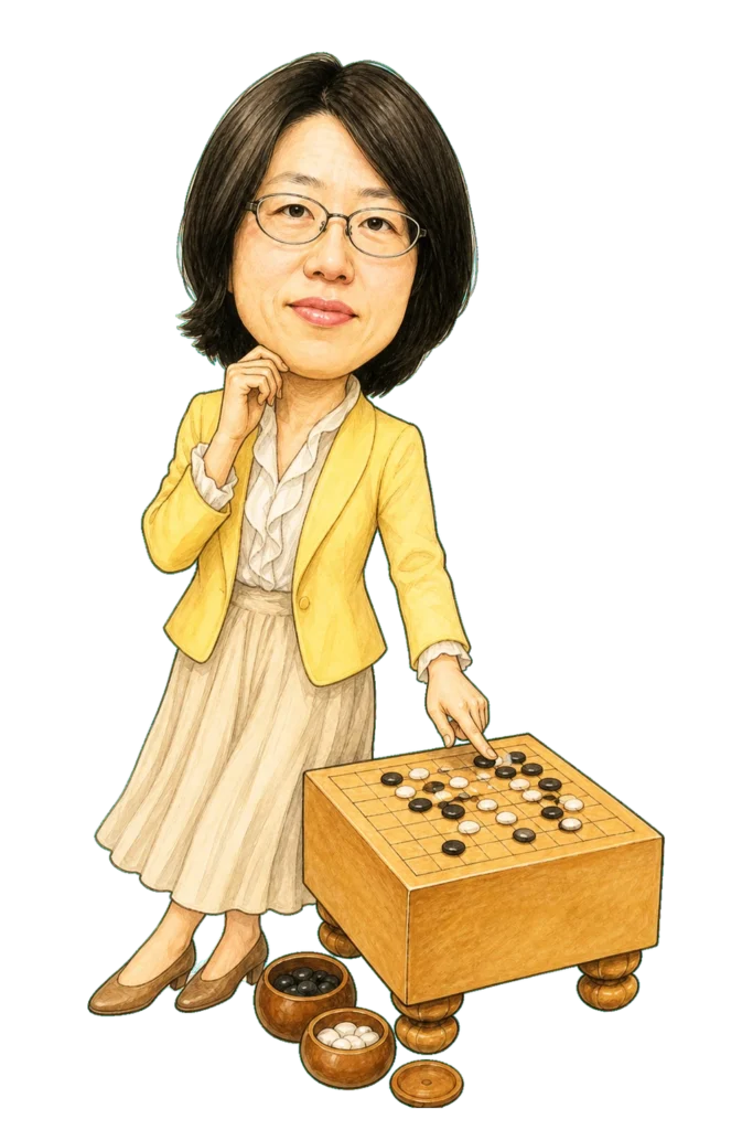 青木喜久代のMIRUGO AI生成似顔絵