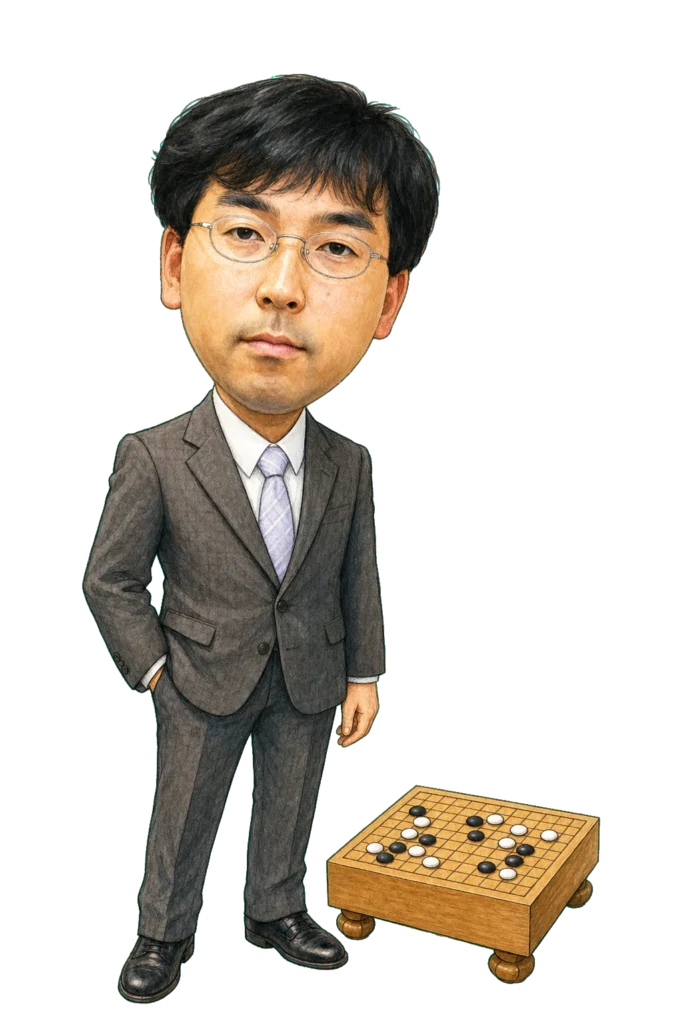 羽根直樹のMIRUGO AI生成似顔絵