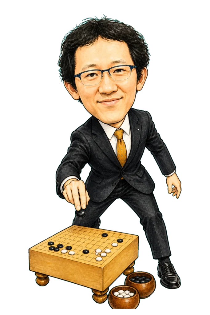河野臨のMIRUGO AI生成似顔絵