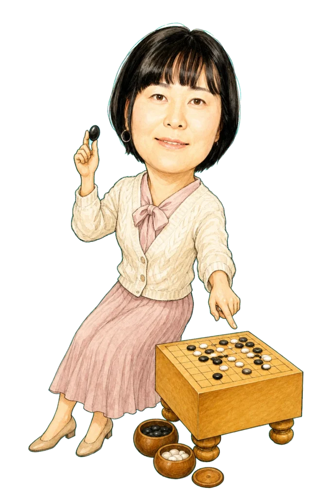 加藤啓子のMIRUGO AI生成似顔絵