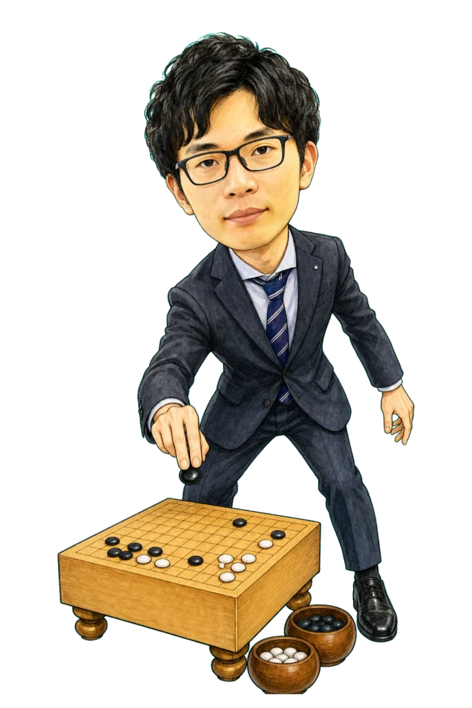 鈴木伸二のMIRUGO AI生成似顔絵