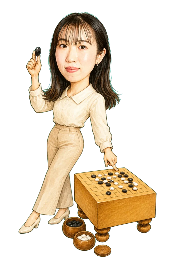 茂呂有紗のMIRUGO AI生成似顔絵