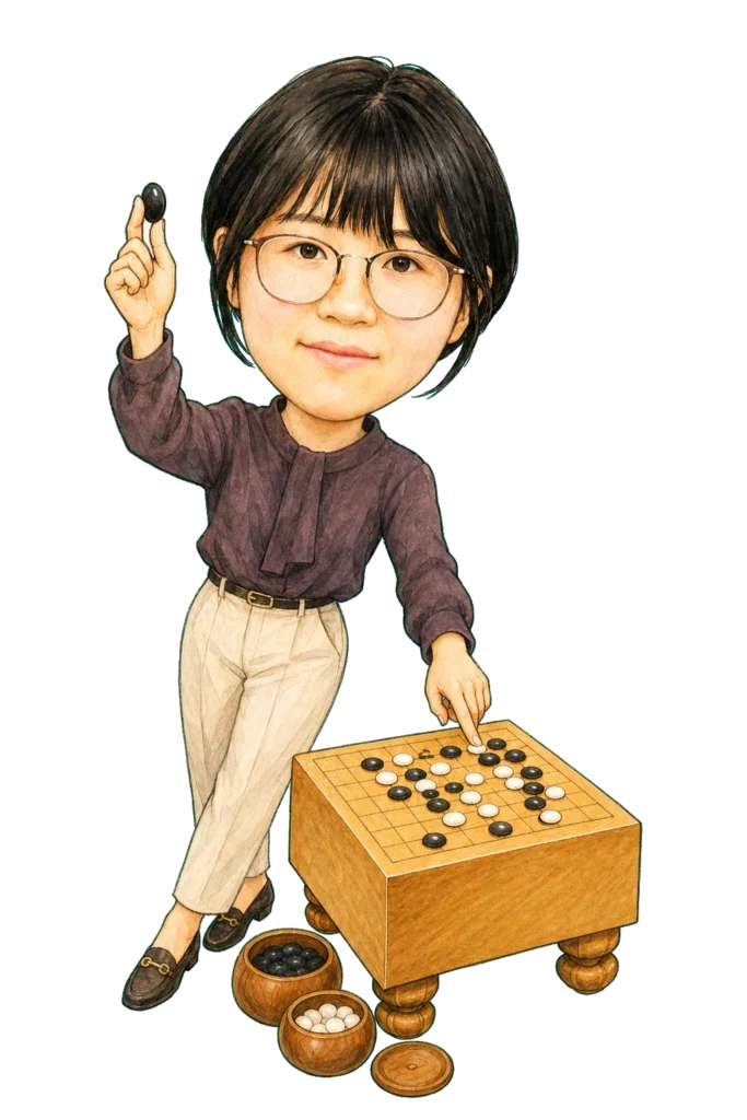 横田日菜乃のMIRUGO AI生成似顔絵