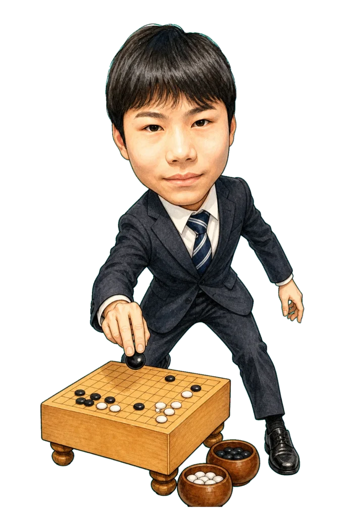 桑原樹のMIRUGO AI生成似顔絵