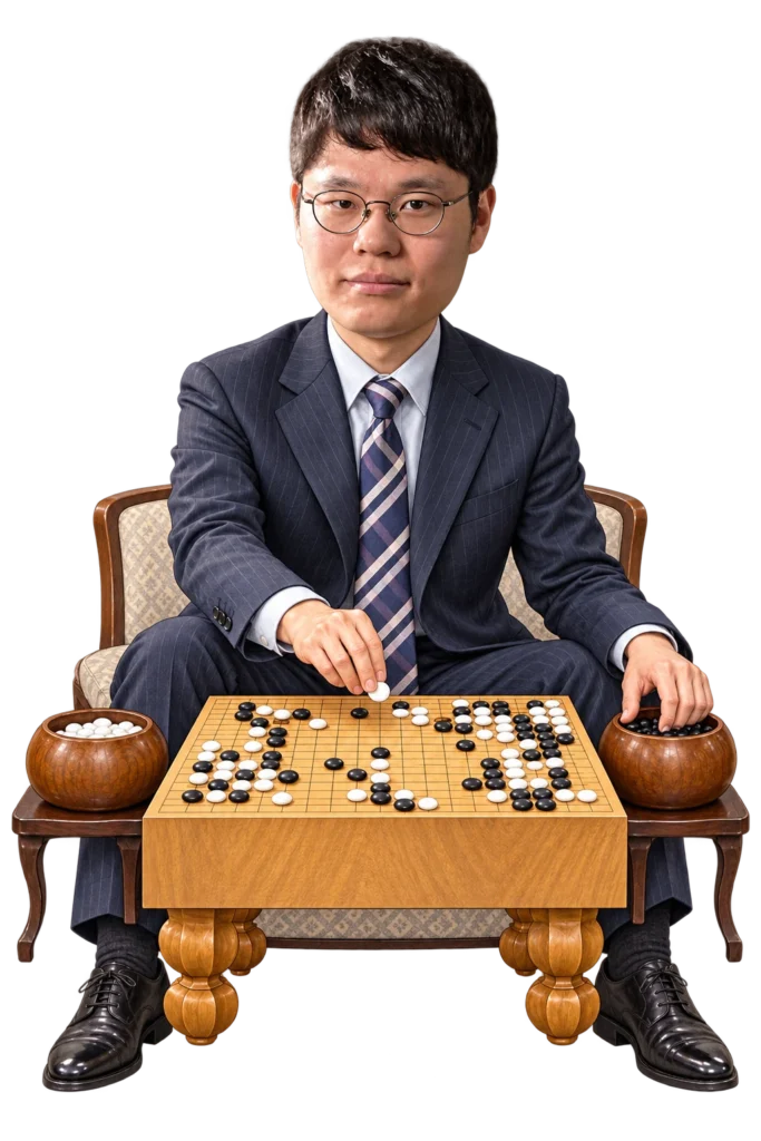 余正麒の棋士画像