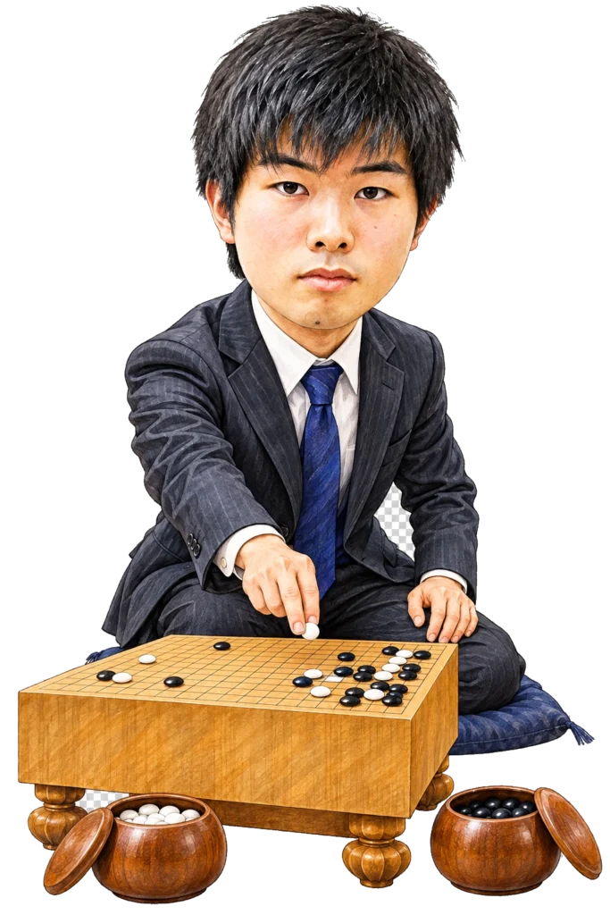 池本遼太のMIRUGO似顔絵