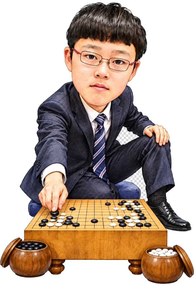 後藤一のMIRUGO似顔絵