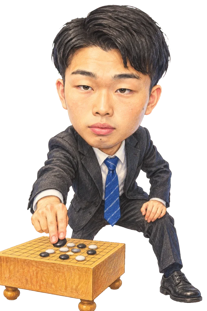 中川拓海の顔でか似顔絵