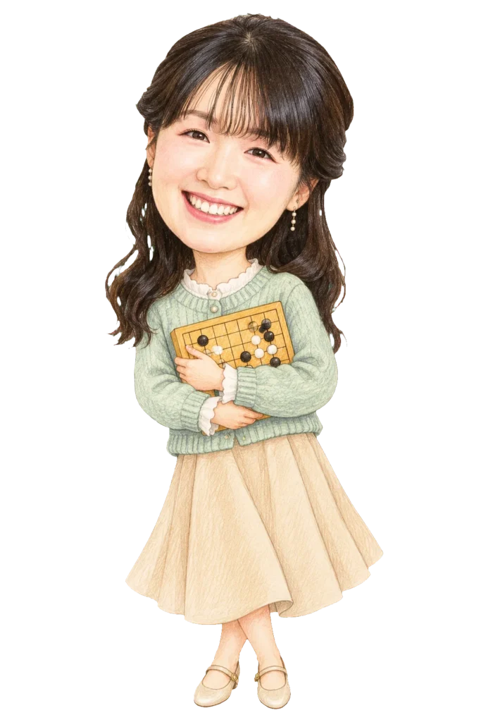 小野綾子の顔でか似顔絵