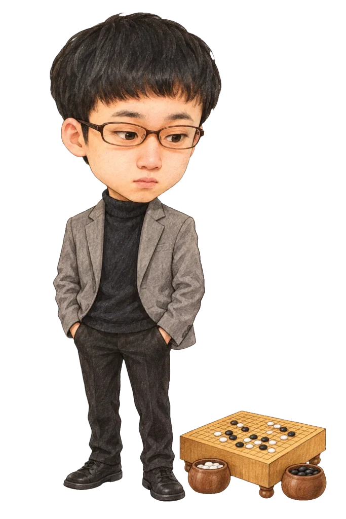 坂井健太郎の顔でか似顔絵