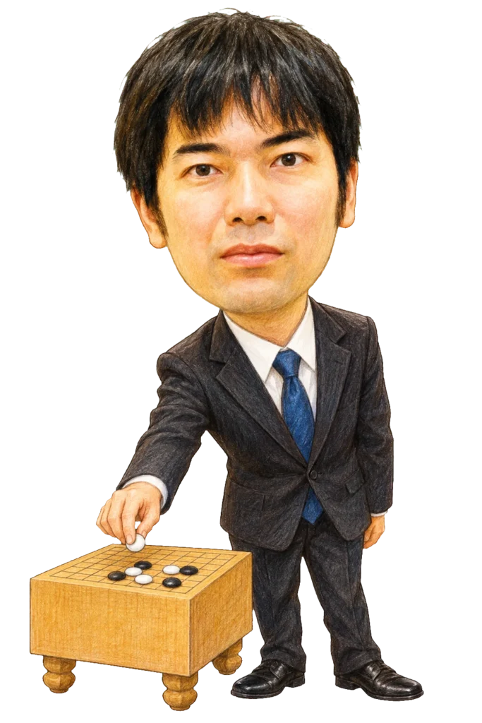 金澤秀男の顔でか似顔絵
