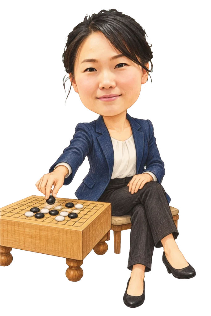 大澤奈留美の顔でか似顔絵