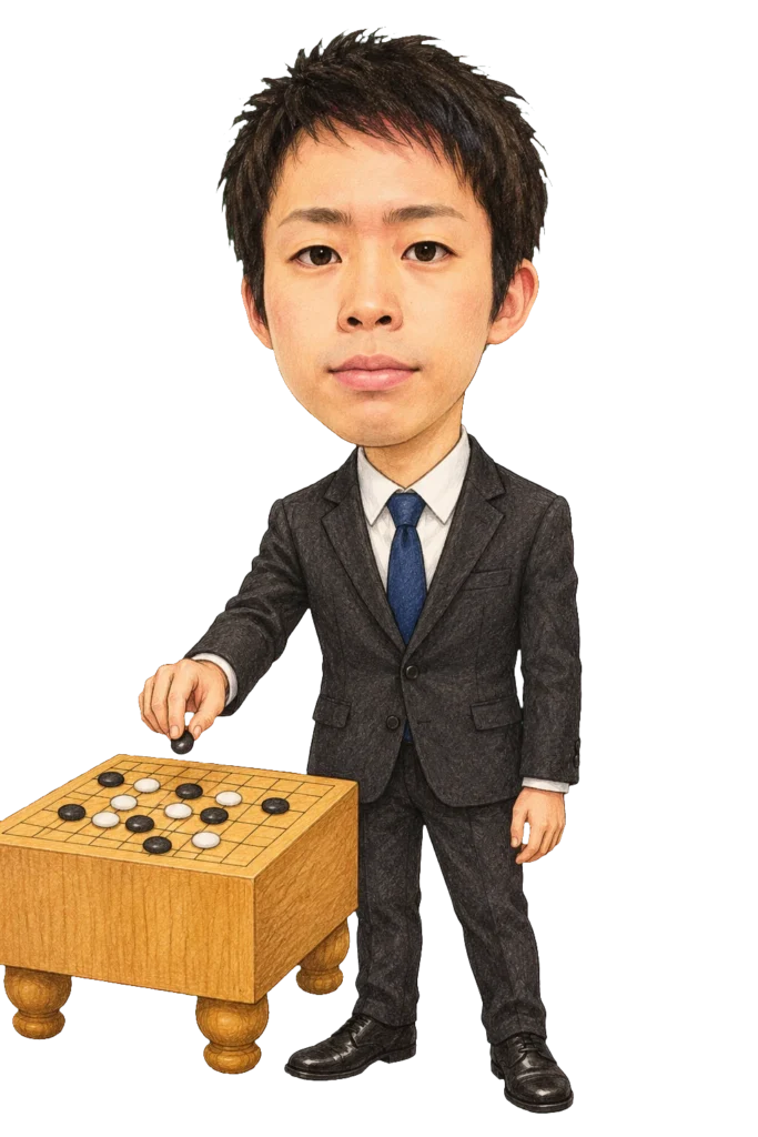 中野奨也の顔でか似顔絵