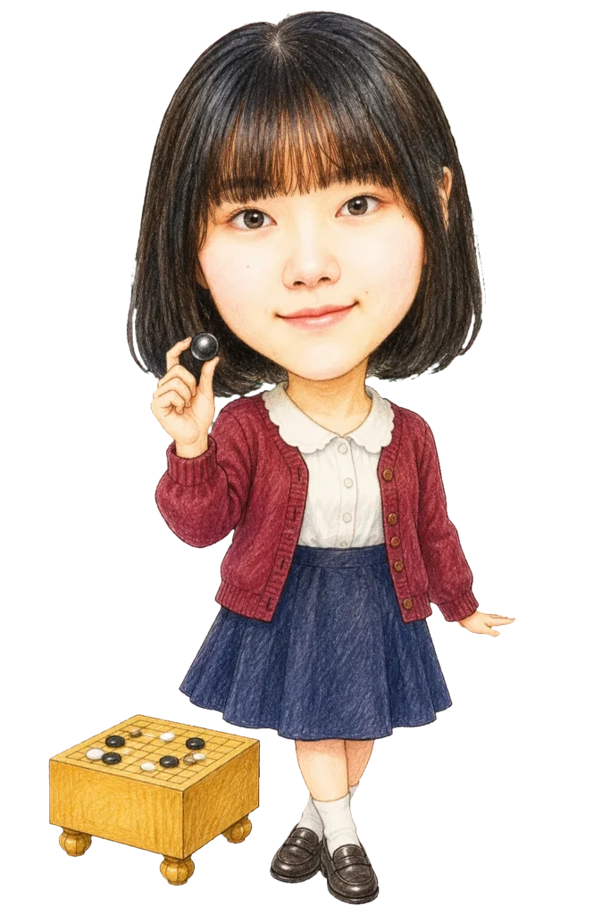 塚田千春の顔でか似顔絵