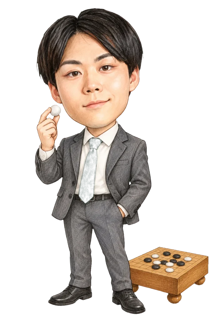 日野勝太の顔でか似顔絵