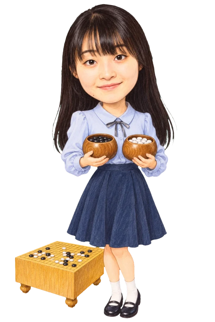 櫻本絢子の顔でか似顔絵