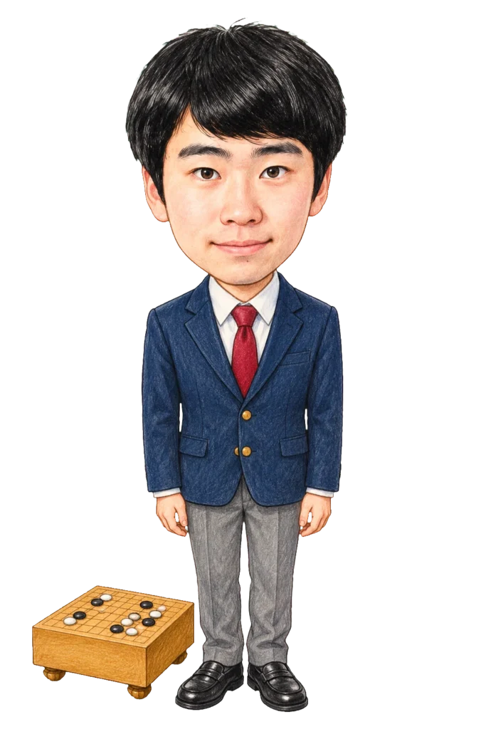 溝上大介の顔でか似顔絵
